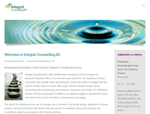 Tablet Screenshot of integralcounsellingbc.com